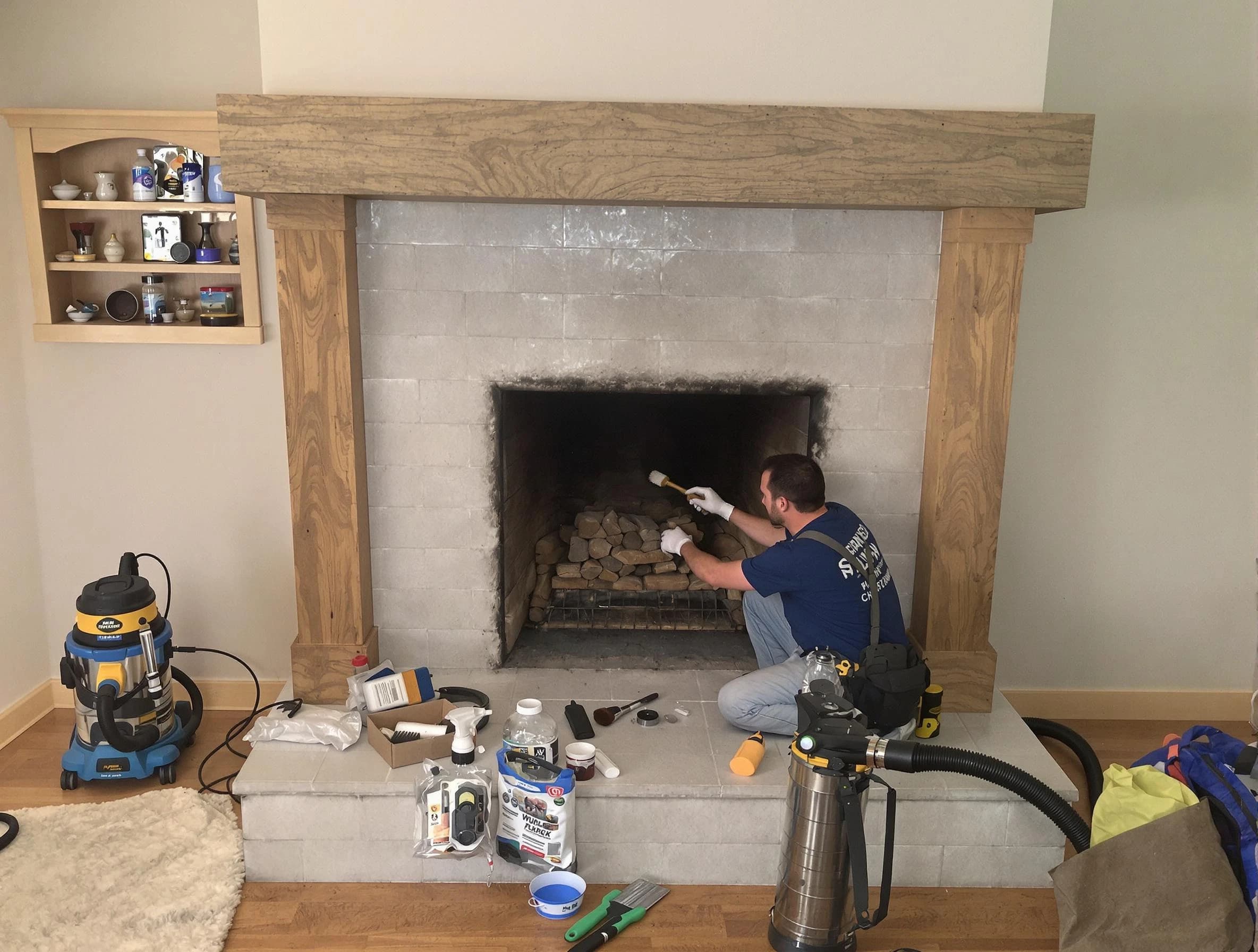 Detailed creosote removal process by Meadow Lake Chimney Sweep in Meadow Lake, NM
