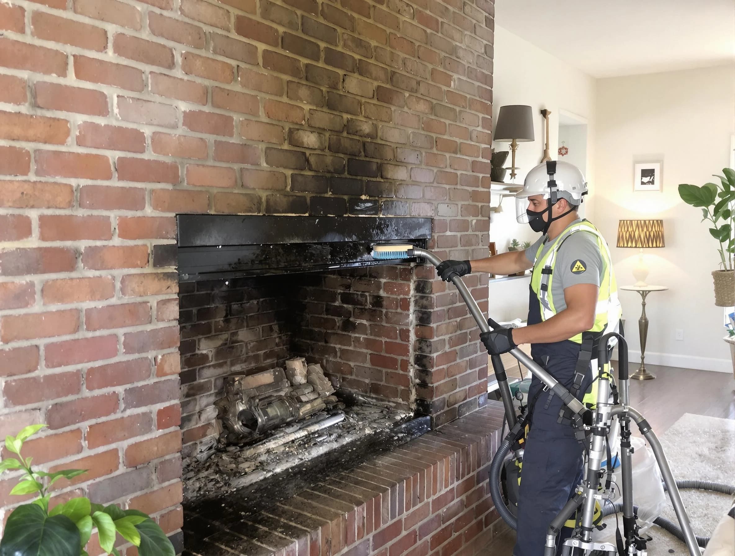 Meadow Lake Chimney Sweep providing fireplace cleaning services in Meadow Lake, NM