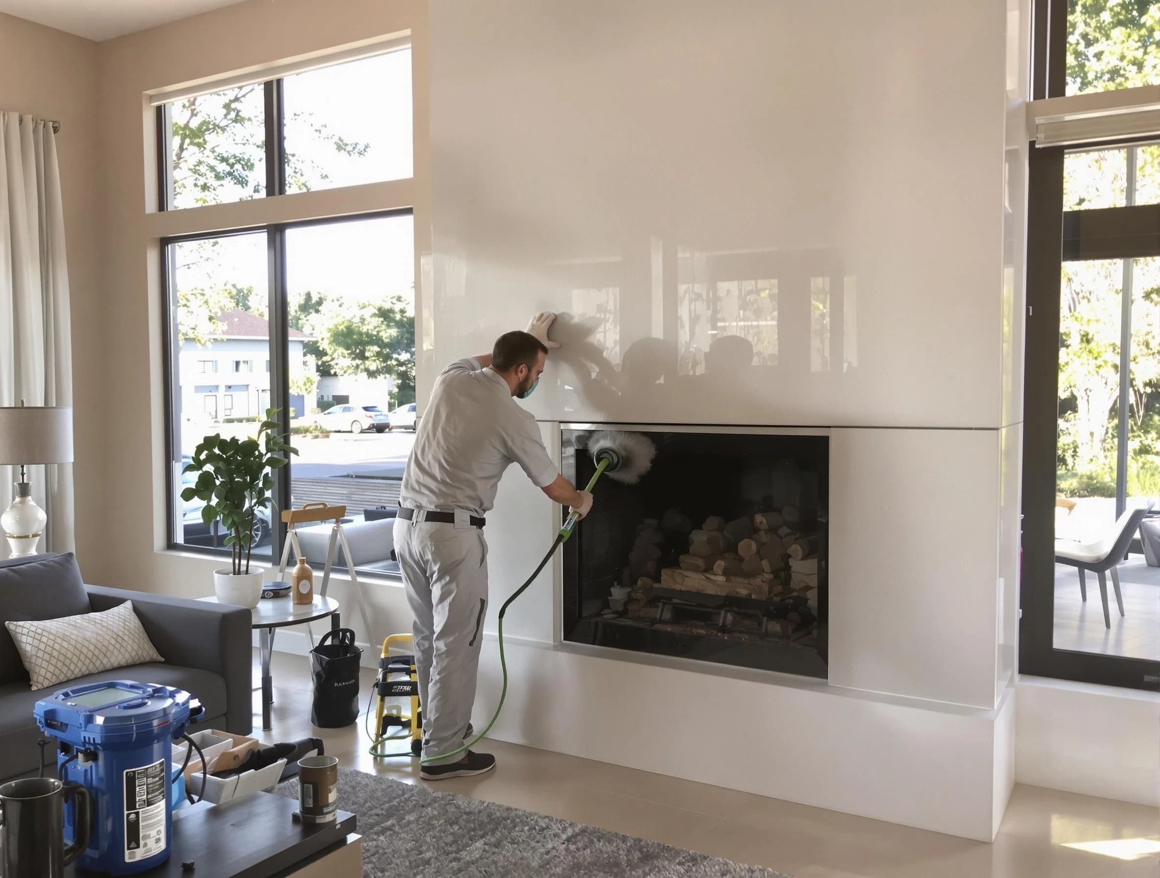 Meadow Lake Chimney Sweep performing thorough soot removal in Meadow Lake, NM