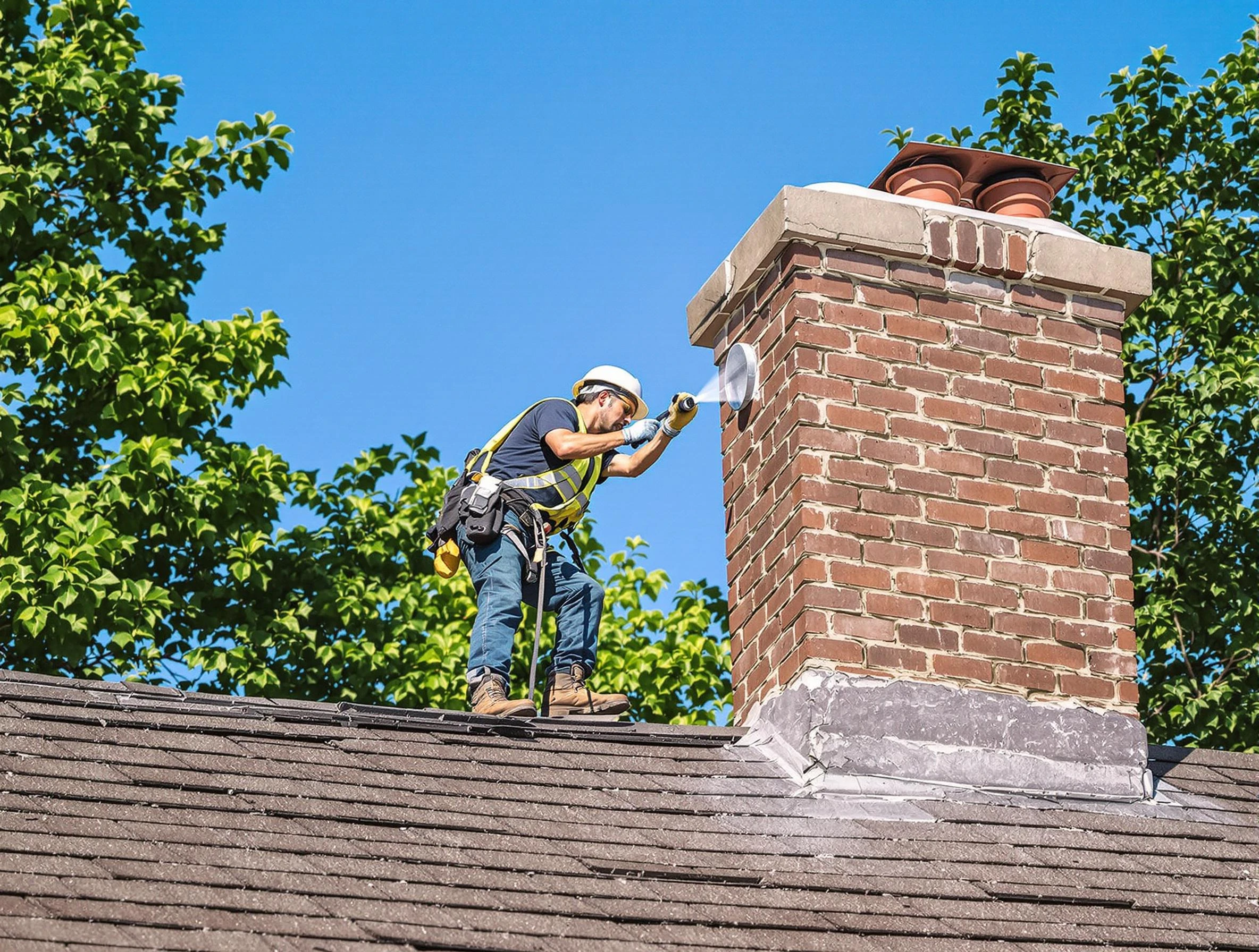 Meadow Lake Chimney Sweep performing an inspection with advanced tools in Meadow Lake, NM